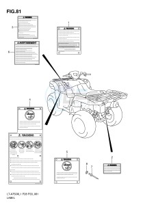 LT-A750X (P28-P33) drawing LABEL (LT-A750XL1 P28)