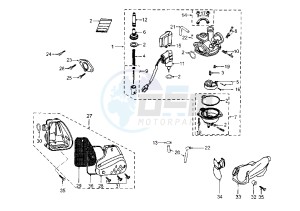 TREKKER - 50 cc drawing CARBURETOR