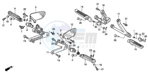 CBR900RR FIRE BLADE drawing STEP (2)