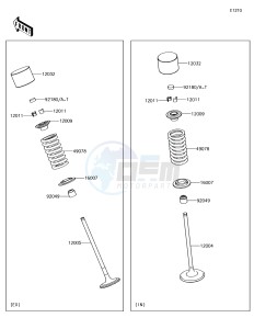 VULCAN S ABS EN650EHF XX (EU ME A(FRICA) drawing Valve(s)