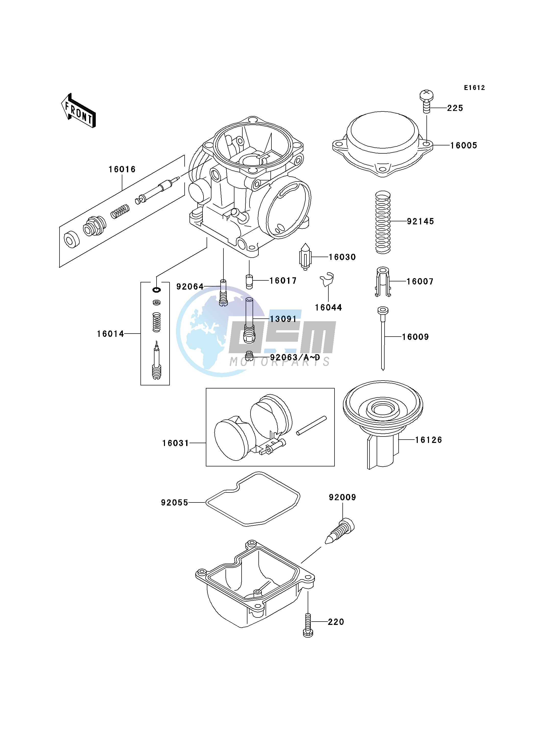 CARBURETOR PARTS