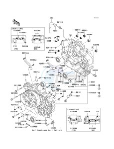 VN 1500 E [VULCAN 1500 CLASSIC] (E7) [VULCAN 1500 CLASSIC] drawing CRANKCASE