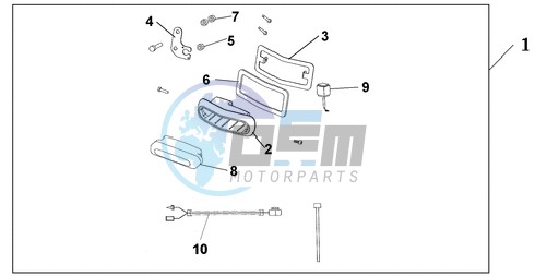 REAR FOG LIGHT SET