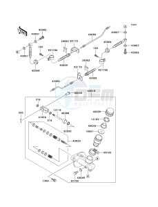 KAF 950 B [MULE 3010 DIESEL 4X4] (B1) [MULE 3010 DIESEL 4X4] drawing MASTER CYLINDER