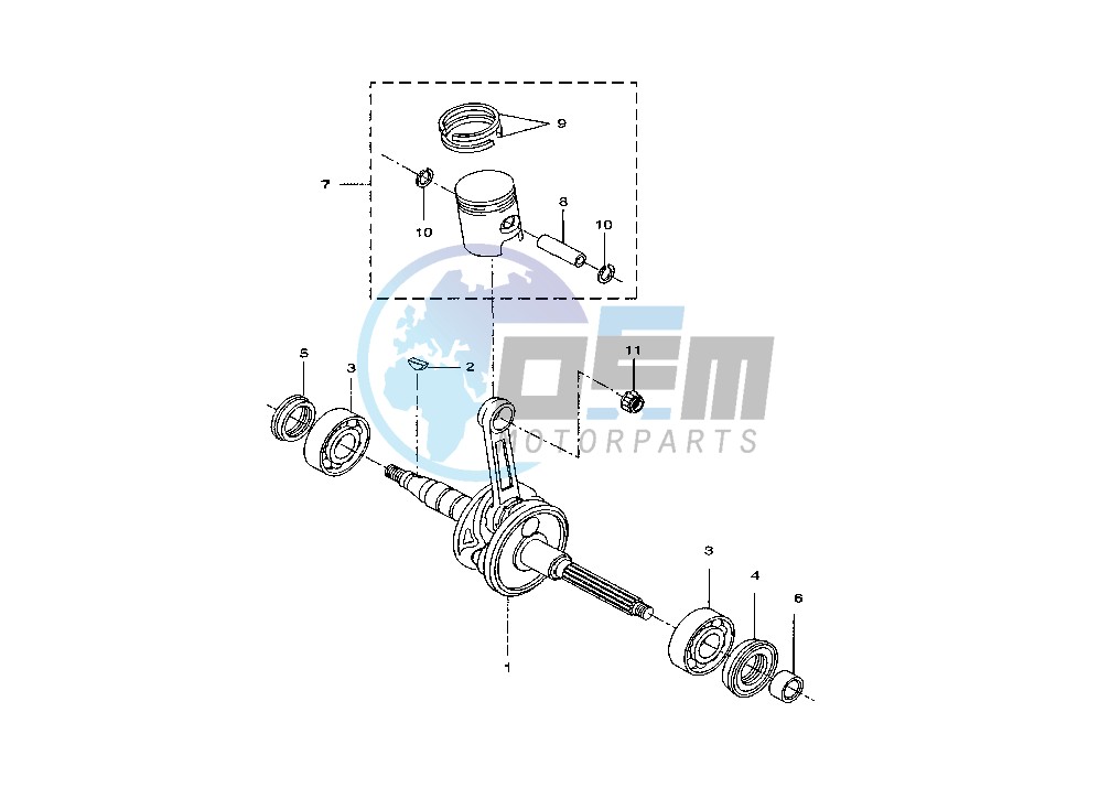 CRANKSHAFT PISTON