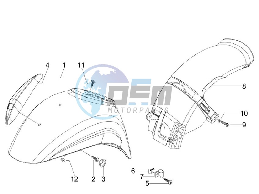 Wheel housing - Mudguard