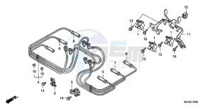 GL18009 Europe Direct - (ED / AB NAV) drawing IGNITION COIL