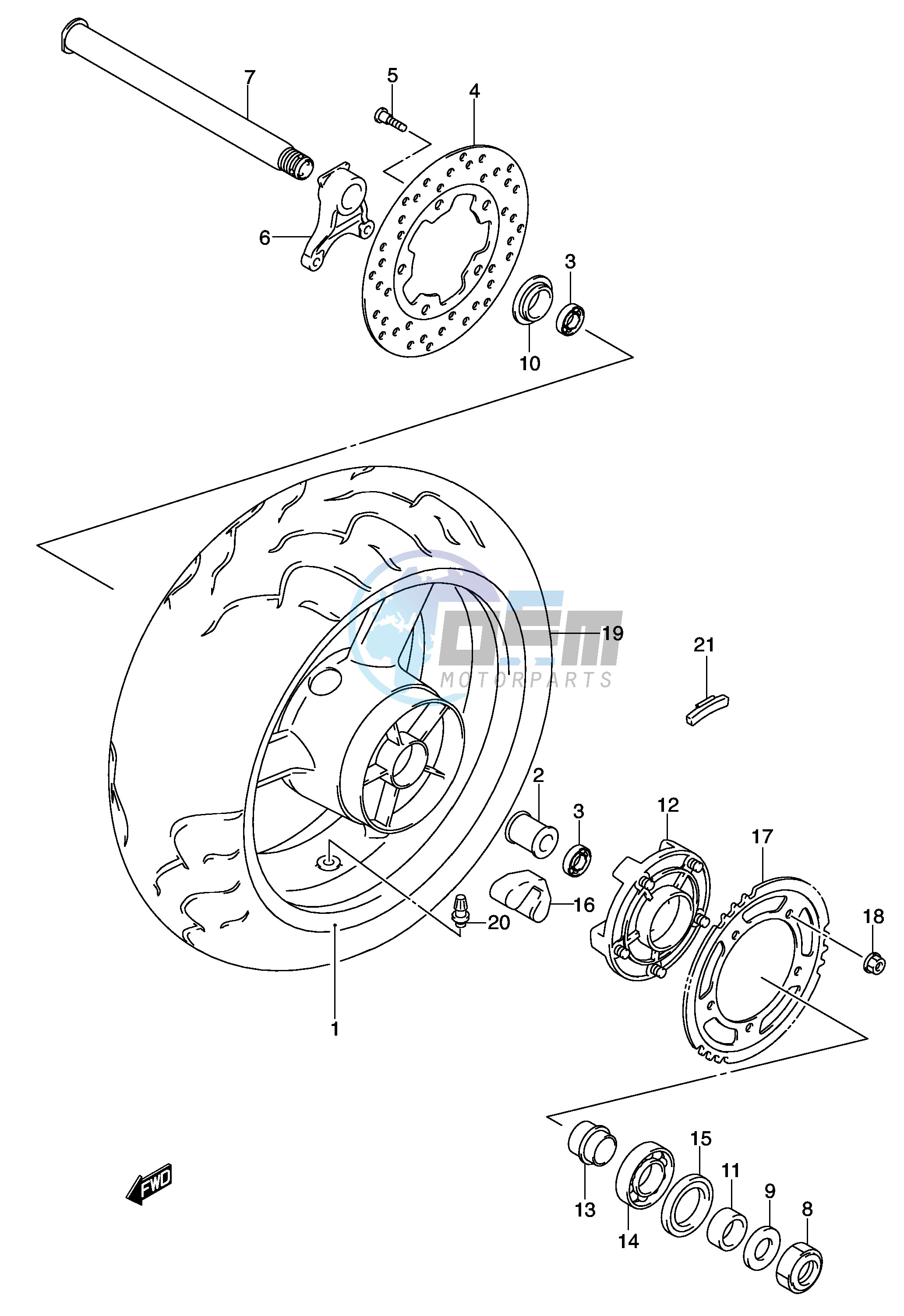 REAR WHEEL