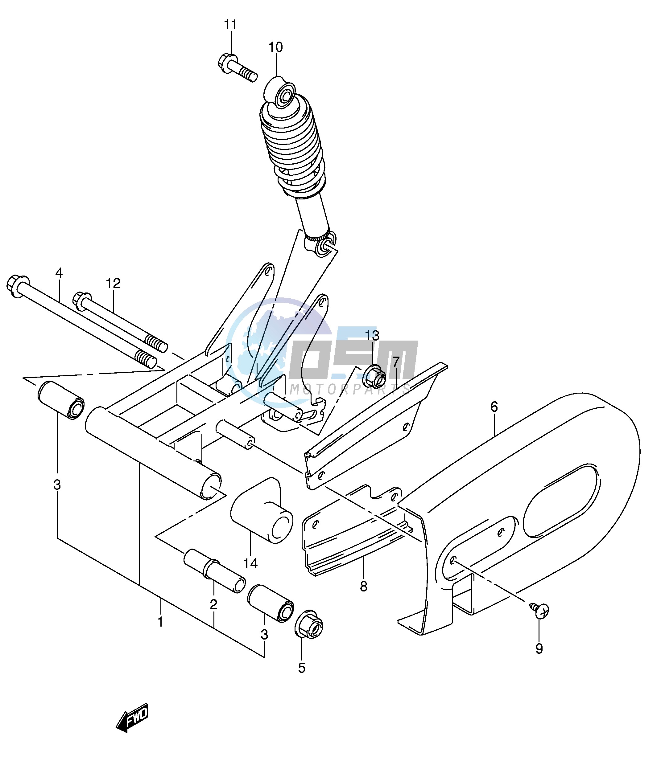 REAR SWINGINGARM