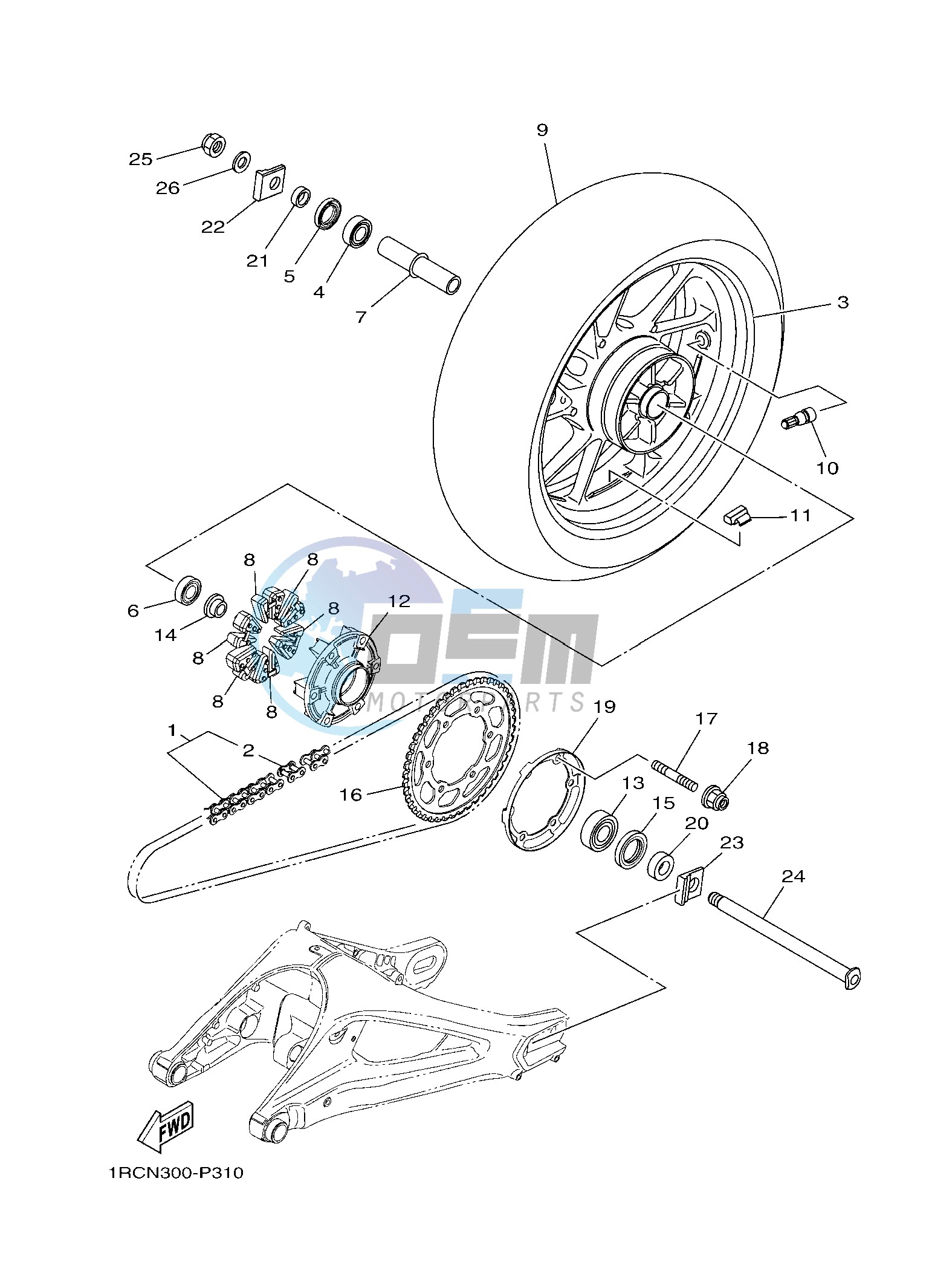 REAR WHEEL