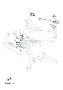 YN50 YN50FU NEO'S 4 (2ACN 2ACN) drawing HANDLE SWITCH & LEVER