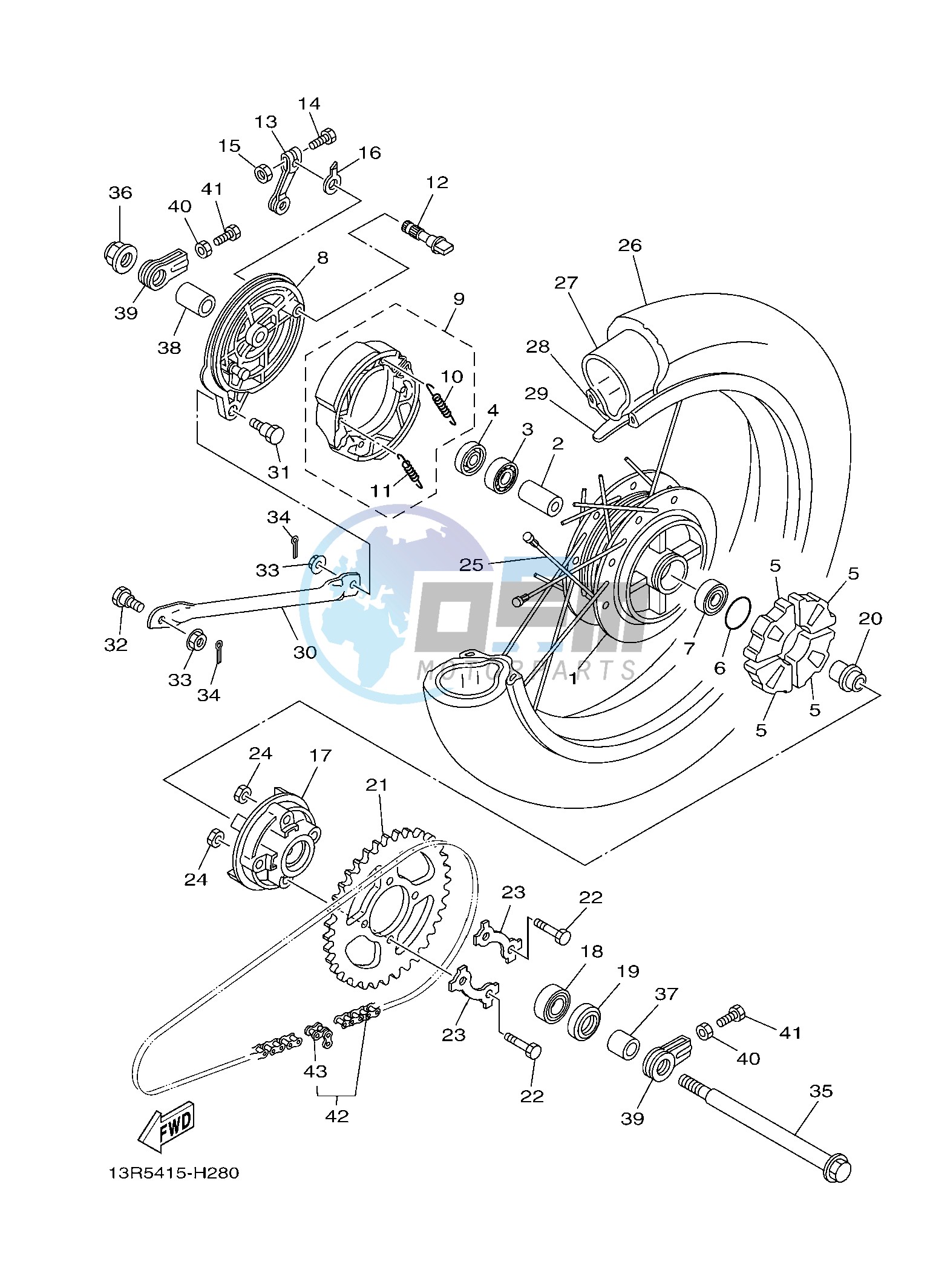 REAR WHEEL