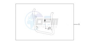 VT750CA9 Australia - (U / MME SPC) drawing CHROME RADIATOR