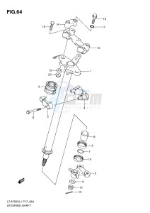 LT-A750X (P17) drawing STEERING SHAFT