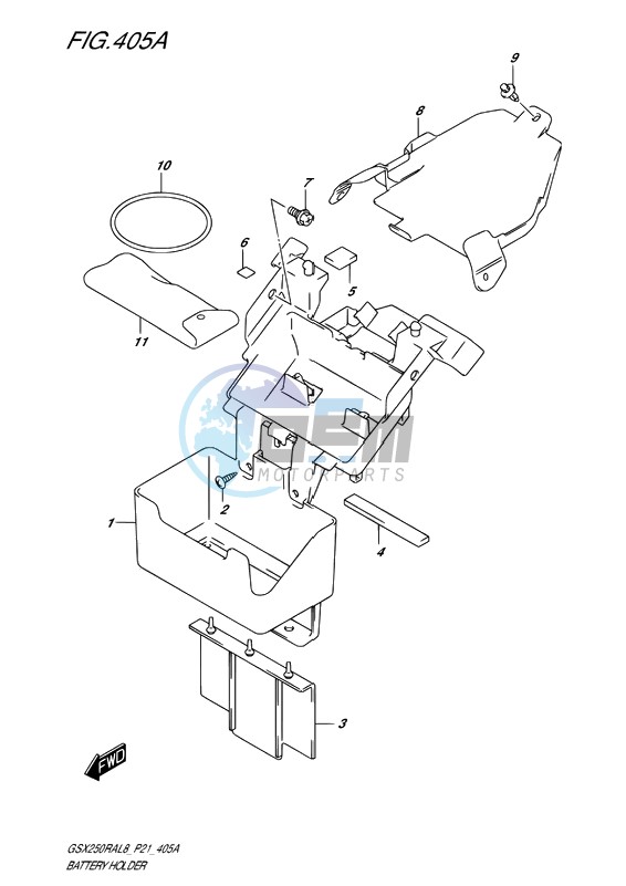 BATTERY HOLDER