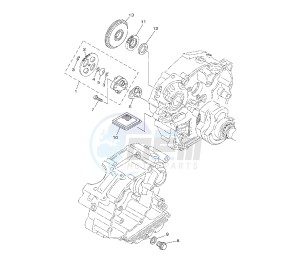 XT X BRA 125 drawing OIL PUMP