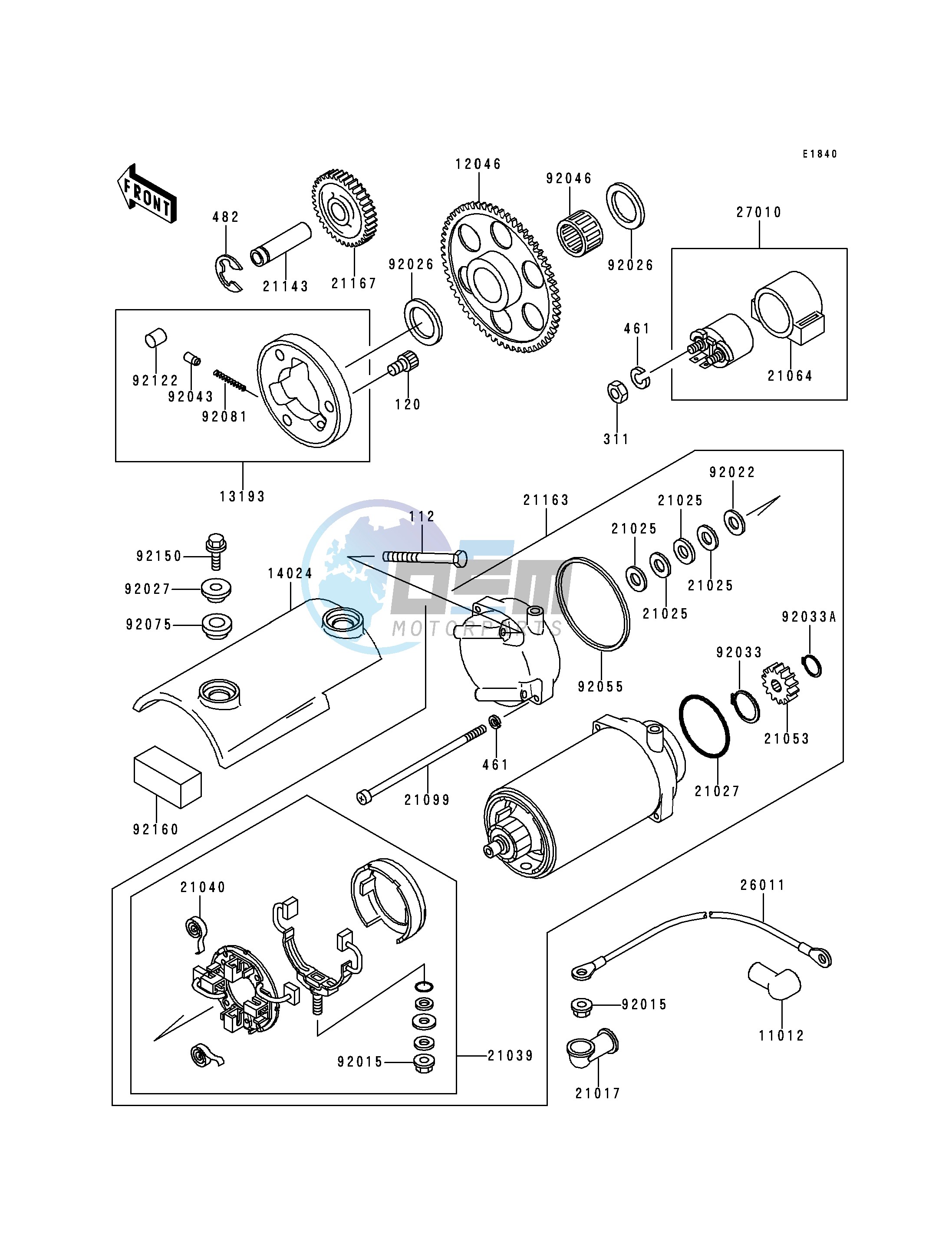 STARTER MOTOR