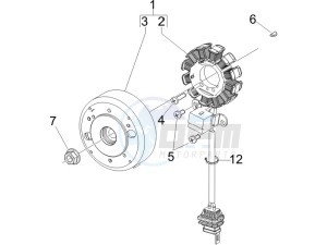 NRG 50 power DD H2O (CH) Switserland drawing Flywheel magneto