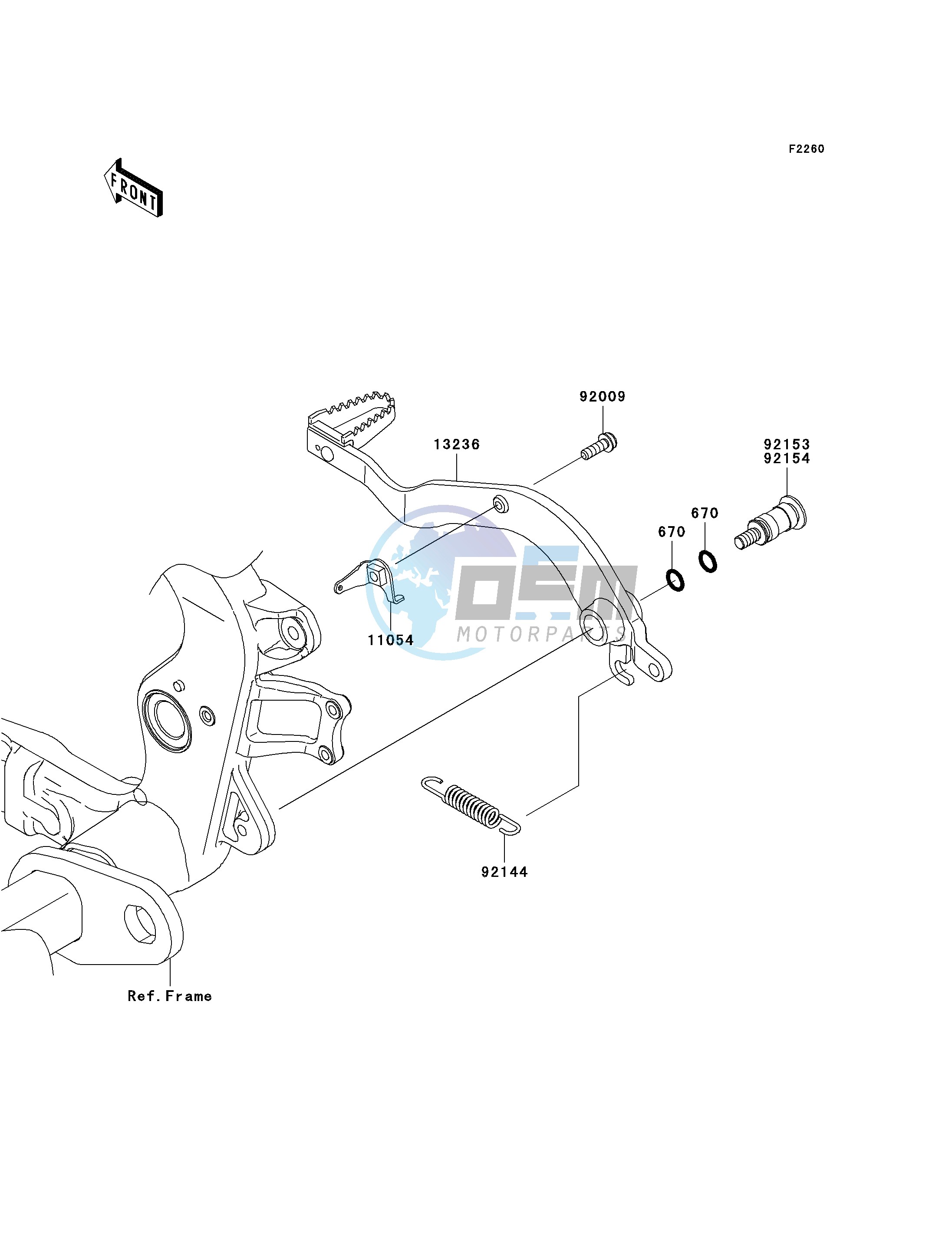 BRAKE PEDAL