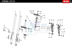 STRADA-125-EURO-4-BLACK drawing SUSPENSION