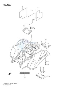 LT-F400 (P28-P33) drawing REAR FENDER (MODEL L0)