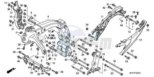 CB1000RA Europe Direct - (ED) drawing FRAME BODY