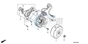 CRF100F9 Europe Direct - (ED / CMF) drawing GENERATOR (CRF100F)