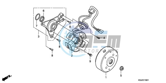 GENERATOR (CRF100F)