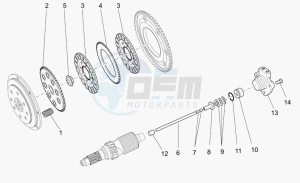 Griso V 1100 IE IE drawing Clutch