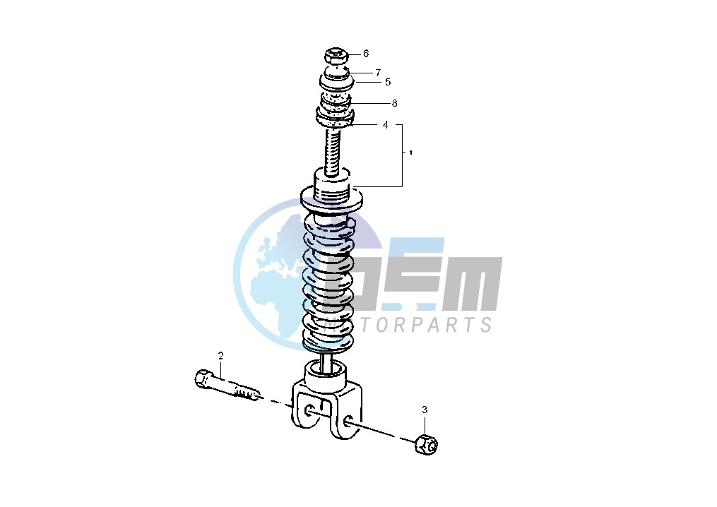 Rear Shock absorber