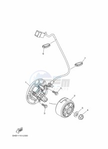 YZ85LW (B0G4) drawing GENERATOR