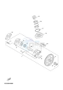 YN50F NEO'S 4 (2ACF 2ACF) drawing OIL PUMP