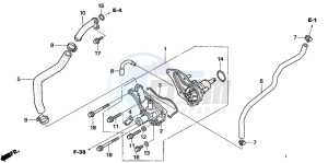 TRX680FA drawing WATER PUMP