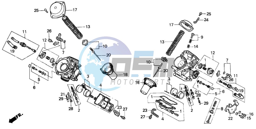 CARBURETOR (COMPONENT PARTS)