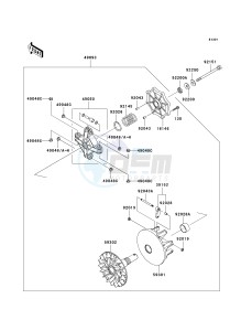 KSV 700 B [KFX 700] (B6F-B9F) B6F drawing DRIVE CONVERTER