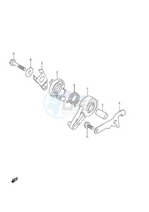 DF 9.9A drawing Throttle Control w/Remote Control