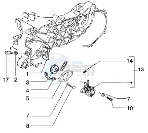 Runner 50 SP drawing Oil pump