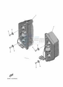 YXE1000EWS YX10ERPSP (B4ML) drawing TAILLIGHT