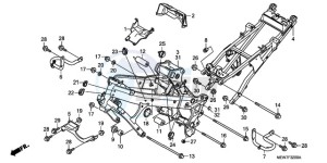 NT700VAA Europe Direct - (ED / ABS) drawing FRAME BODY