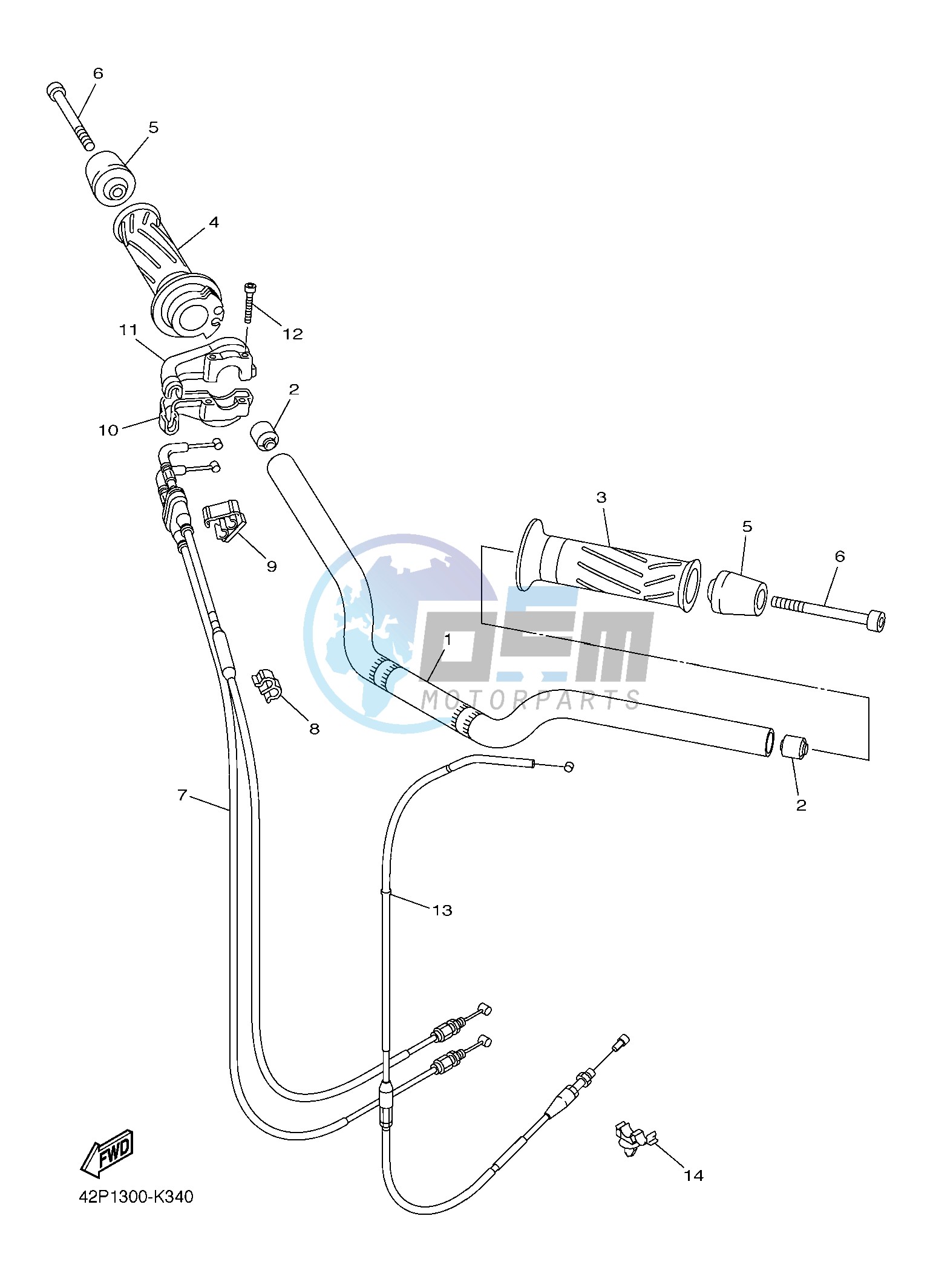 STEERING HANDLE & CABLE