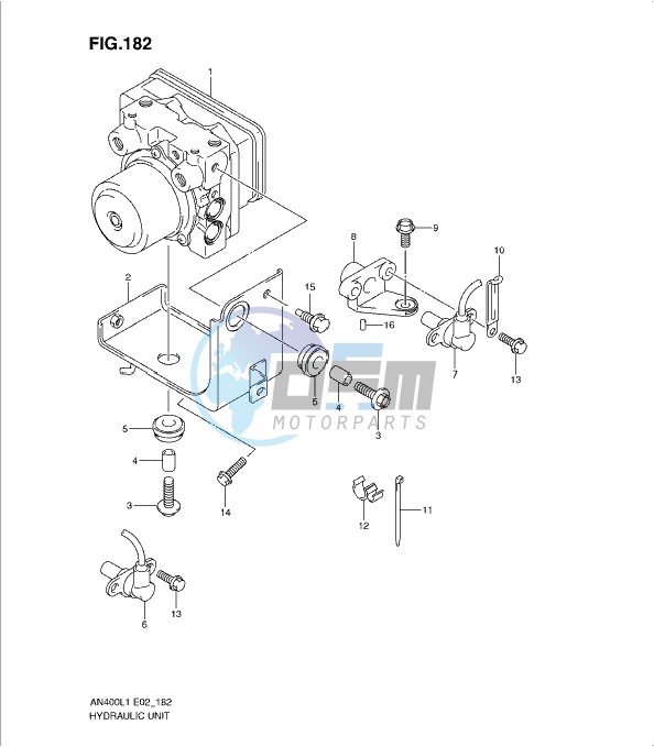 HYDRAULIC UNIT (AN400ZAL1 E2)