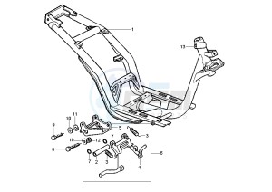 Liberty 2T RST 50 drawing Frame - Central Stand