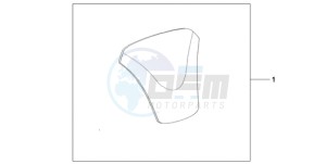 ST1300A9 France - (F / ABS CMF MME) drawing TANK PAD