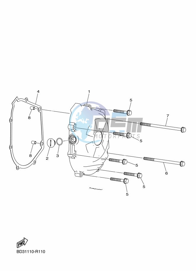 CRANKCASE COVER 1