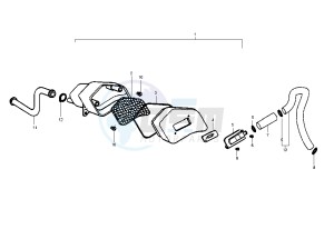 Runner SP 50 drawing Secondary air system