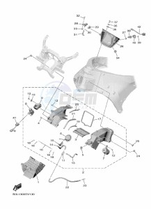 YZF1000D YZF-R1M (B4S6) drawing INTAKE 3