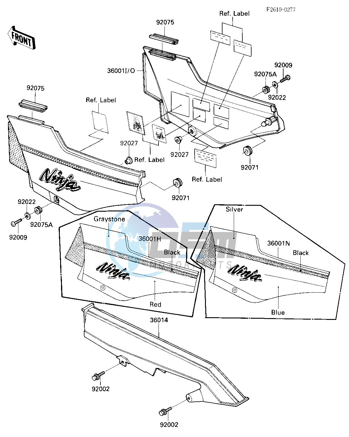 SIDE COVERS_CHAIN COVER -- ZX900-A1- -