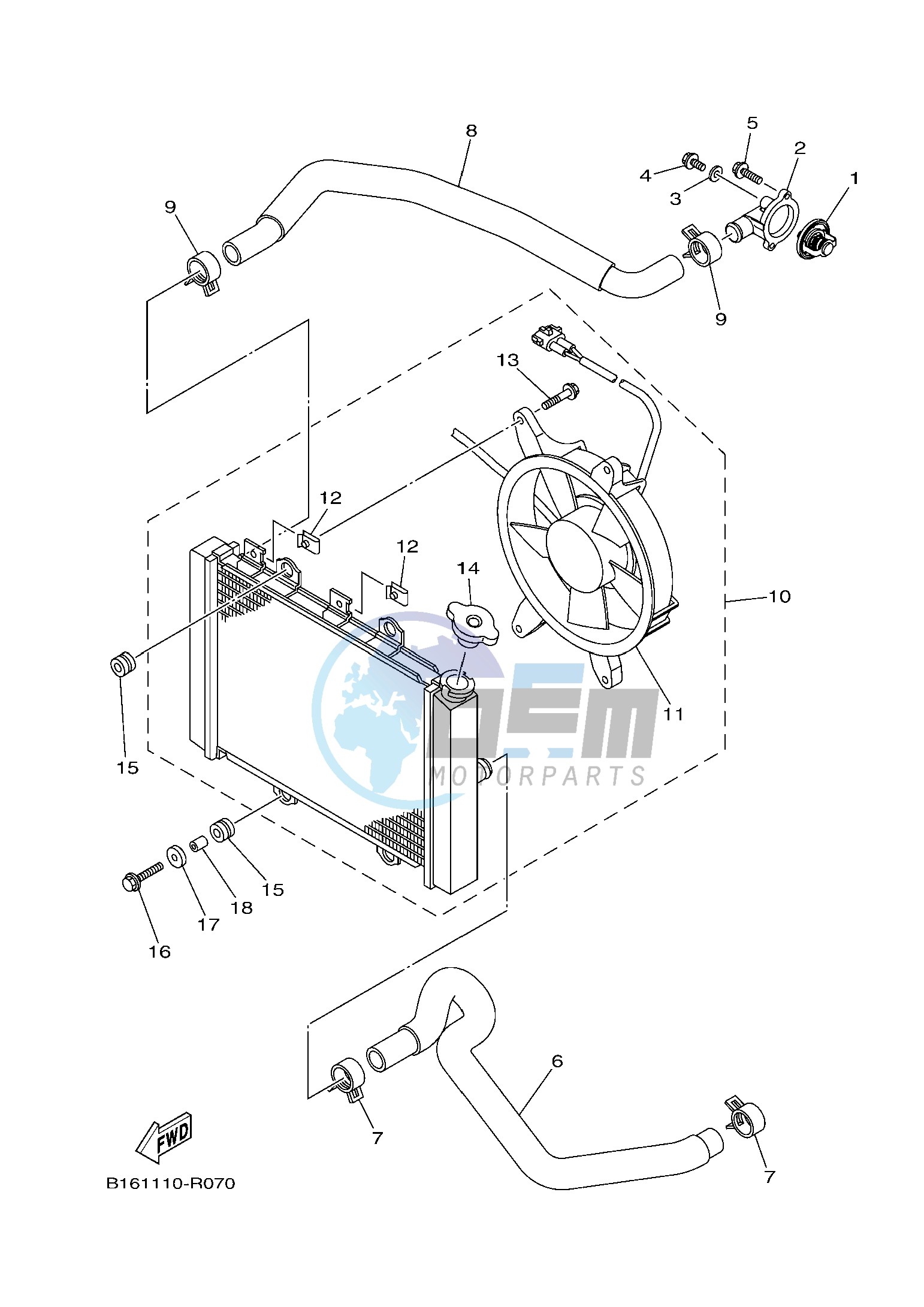 RADIATOR & HOSE