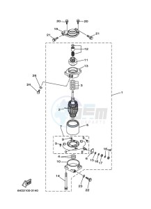 150FETOX drawing STARTER-MOTOR