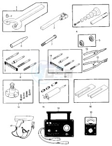 JS 440 A [JS440] (A1-A2) [JS440] drawing SPECIAL SERVICE TOOLS